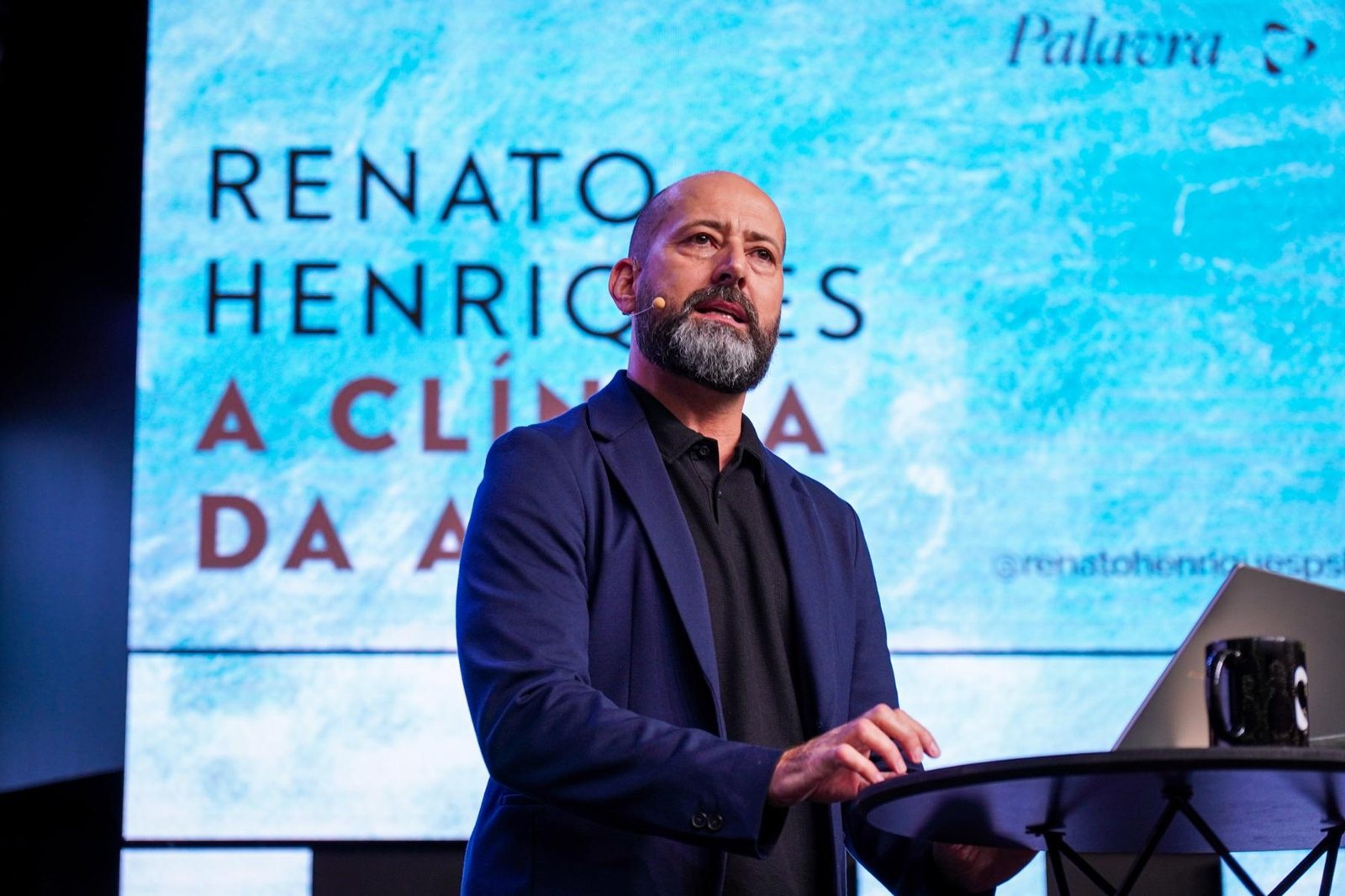 Renato Henriques no palco